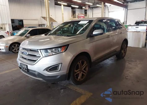 2015 Ford Edge Titanium z USA, uszkodzony, nr VIN 2FMTK4K97FBB51043